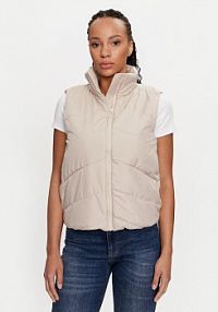 Kamizelka JDY beżowa damska 
