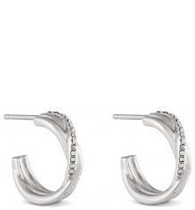 Kolczyki Calvin Klein srebrne 