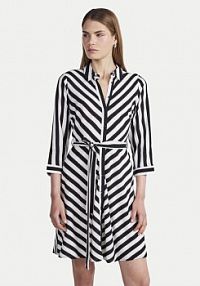 Sukienka YAS czarna Koszulowa