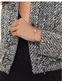 Bransoletka Guess srebrna 