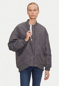 Bomberka ONLY szara Kurtka bomber Mille 15322732  Oversize
