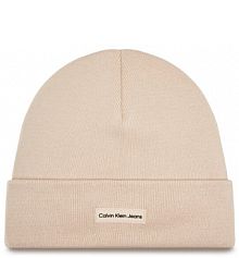 Czapka zimowa Calvin Klein Jeans różowa damska 