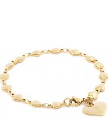 Bransoletka U.S. Polo Assn. złota 