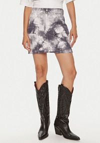 Spódnica jeansowa Gestuz szara 