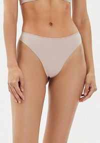 Stringi Tommy Hilfiger beżowe 