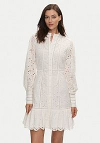 Sukienka koktajlowa YAS biała 