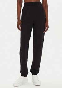 Spodnie dresowe Calvin Klein Jeans czarne damskie 
