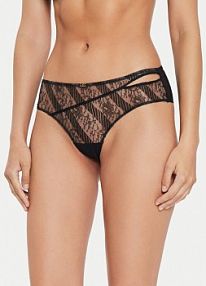 Bokserki Chantelle czarne damskie Slash C010B0