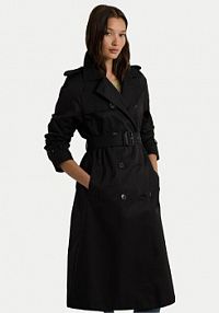 Trencz LAUREN RALPH LAUREN czarny 297951259001  Straight Fit