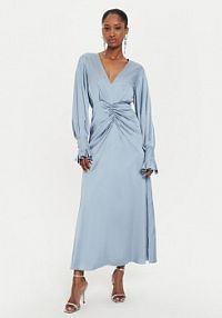 Sukienka koktajlowa Karen by Simonsen niebieska 