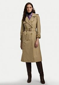 Trencz LAUREN RALPH LAUREN beżowy 