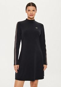 Sukienka codzienna EA7 Emporio Armani czarna 