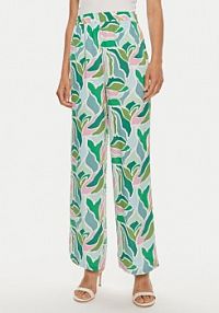 Spodnie eleganckie JDY wielokolorowe damskie Materiałowe