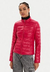 Kurtka puchowa Patrizia Pepe różowa damska 