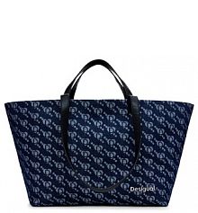 Torebka shopperka Desigual granatowa 