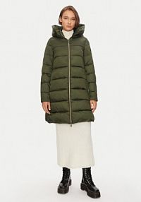 Kurtka puchowa Save The Duck zielona damska Płaszcz zimowy