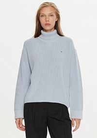 Golf Tommy Hilfiger niebieski damski 