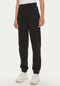 Spodnie dresowe Calvin Klein czarne damskie 