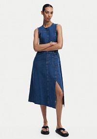 Sukienka jeansowa Desigual niebieska 