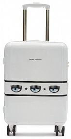 Walizka Chiara Ferragni biała Kabinowa