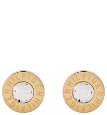 Kolczyki Tommy Hilfiger złote 