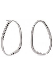 Kolczyki Calvin Klein srebrne 