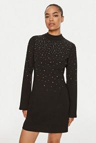 Sukienka koktajlowa Silvian Heach czarna 