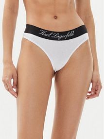 Stringi KARL LAGERFELD białe 