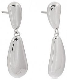 Kolczyki Calvin Klein srebrne 