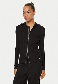 Kardigan Calvin Klein Jeans czarny 