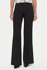 Spodnie eleganckie Rinascimento czarne damskie Materiałowe