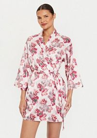 Szlafrok Dorina wielokolorowy damski 