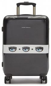 Walizka Chiara Ferragni czarna Kabinowa