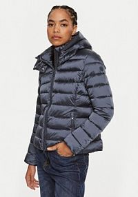 Kurtka puchowa Save The Duck granatowa damska Przejściowa