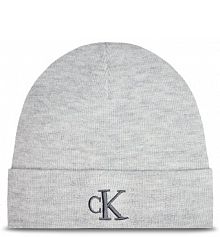 Czapka zimowa Calvin Klein Jeans szara damska 