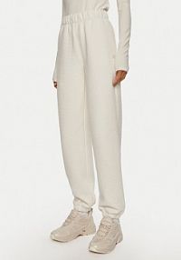 Spodnie dresowe Calvin Klein Jeans białe damskie 