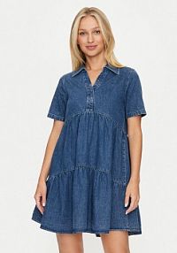 Sukienka jeansowa Noisy May niebieska 