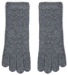 Rękawiczki Tommy Hilfiger szare damskie Damskie