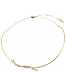 Naszyjnik Calvin Klein złoty 