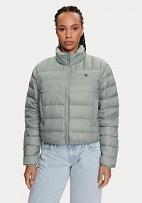 Kurtka puchowa Calvin Klein Jeans szara damska 
