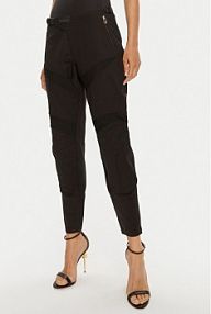 Spodnie eleganckie PINKO czarne damskie Materiałowe