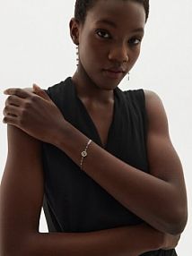 Bransoletka Guess srebrna 