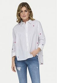 Koszula ONLY biała damska 15283743  Box Fit