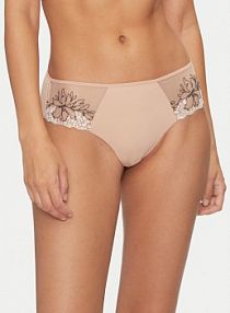 Bokserki Chantelle beżowe damskie 