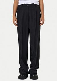 Spodnie eleganckie Noisy May czarne damskie Materiałowe