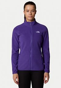 Bluza z polaru The North Face fioletowa damska Polar