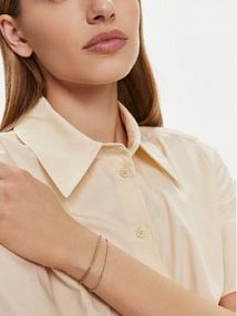 Bransoletka Skagen złota 