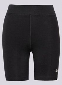 Szorty sportowe Nike czarne W Nsw Nk Clsc Hr 8In Short Essentials