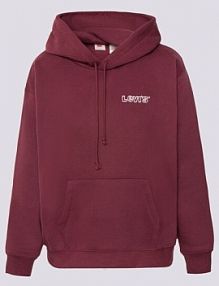 Bluza z kapturem Levi’s czerwona damska Levi's   Graphic Everyday Hoodie Reds