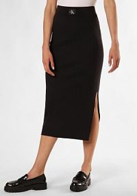 Spódnica  Kobiety czarna jednolity S Calvin Klein Jeans